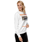 Exercise me! - king eider taking off - unisex premium freedom sweatshirt 