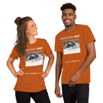 Exercise me! - king eider taking off - unisex freedom T-shirt 