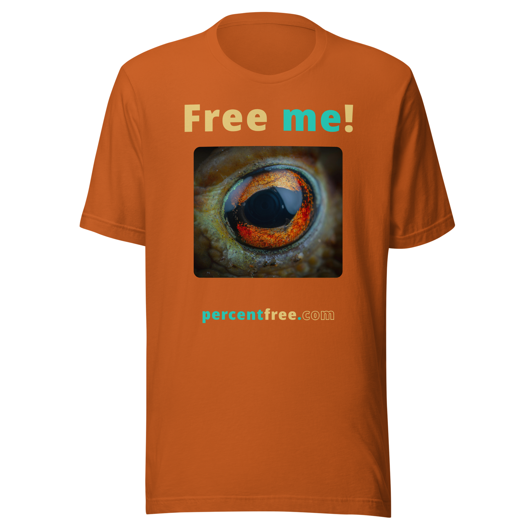 Free me! - frog eye - Unisex Freedom T-shirt 
