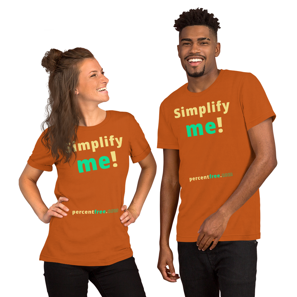 Simplify me! - Unisex Simple T-shirt 