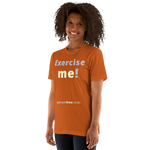 Exercise me! - Unisex Exercise T-shirt 