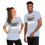 Exercise me! - king eider taking off - unisex freedom T-shirt 