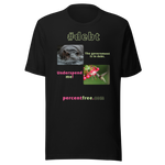 The government is in debt. -hippopotamus - Underspend me! - Anna's hummingbird - unisex freedom T-shirt 