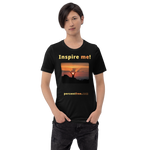 Inspire me! - Alpine ibex viewing a sunset - Unisex Inspiration T-shirt 