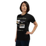 Exercise me! - king eider floating - I exercise. - king eider taking off - unisex freedom T-shirt 