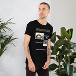 Exercise me! - king eider floating - I exercise. - king eider taking off - unisex freedom T-shirt 