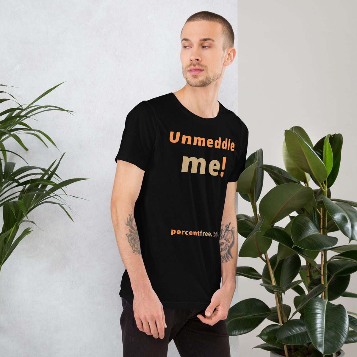 Unmeddle me! - Unisex Freedom T-shirt 