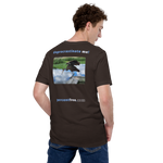 Unisex Freedom T-shirt - Unprocrastinate me! - limpkin foraging 