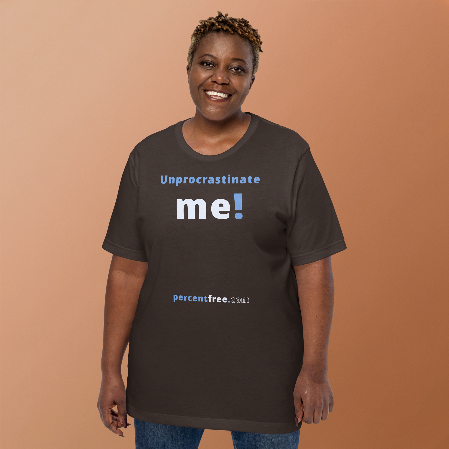 Unprocrastinate me! - Unisex Procrastination T-shirt 