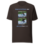 Unprocrastinate me! - limpkin preening - limpkin foraging - Unisex Freedom T-shirt 