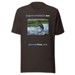 Unprocrastinate me! - limpkin preening - Unisex Freedom T-shirt 