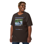 Unisex Freedom T-shirt - I procrastinate. - limpkin preening - 