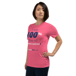 I am 100% free of breast cancer! freedom T-shirt 