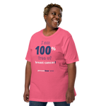 I am 100% free of breast cancer! freedom T-shirt 