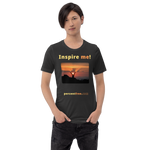 Inspire me! - Alpine ibex viewing a sunset - Unisex Inspiration T-shirt 