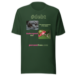 The government is in debt. -hippopotamus - Underspend me! - Anna's hummingbird - unisex freedom T-shirt 