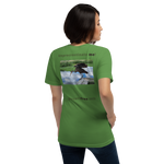 Unisex Freedom T-shirt - Unprocrastinate me! - limpkin foraging 