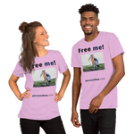 Free me! - marabou stork - Unisex Freedom T-shirt 