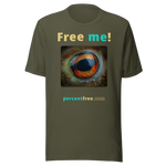 Free me! - frog eye - Unisex Freedom T-shirt 