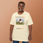 I'm the boss of me. - Sabine's gull speaking its mind - unisex freedom T-shirt 