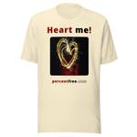 Heart me! sparkler heart freedom T-shirt 