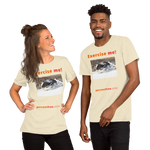 Exercise me! - king eider taking off - unisex freedom T-shirt 