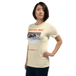 Exercise me! - king eider taking off - unisex freedom T-shirt 