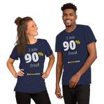 I am 90 percent free! freedom T-shirt 