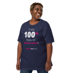I am 100% free of breast cancer! freedom T-shirt 