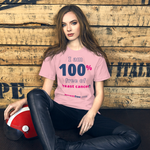 I am 100% free of breast cancer! freedom T-shirt 