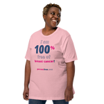 I am 100% free of breast cancer! freedom T-shirt 