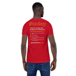 Unisex Front-and-Back Today T-shirt - Today me! - cassowary - 