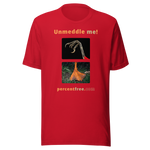 Unmeddle me! - scarlet tanager claw - duck foot - unisex freedom T-shirt 