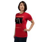 Unmeddle me! - scarlet tanager claw - unisex freedom T-shirt 