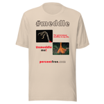 The government meddles in my life. - scarlet tanager claw - Unmeddle me! - duck foot - unisex freedom T-shirt 