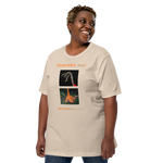 Unmeddle me! - scarlet tanager claw - duck foot - unisex freedom T-shirt 
