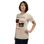 The government meddles in my life. - scarlet tanager claw - Unmeddle me! - duck foot - unisex freedom T-shirt 