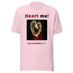 Heart me! sparkler heart freedom T-shirt 