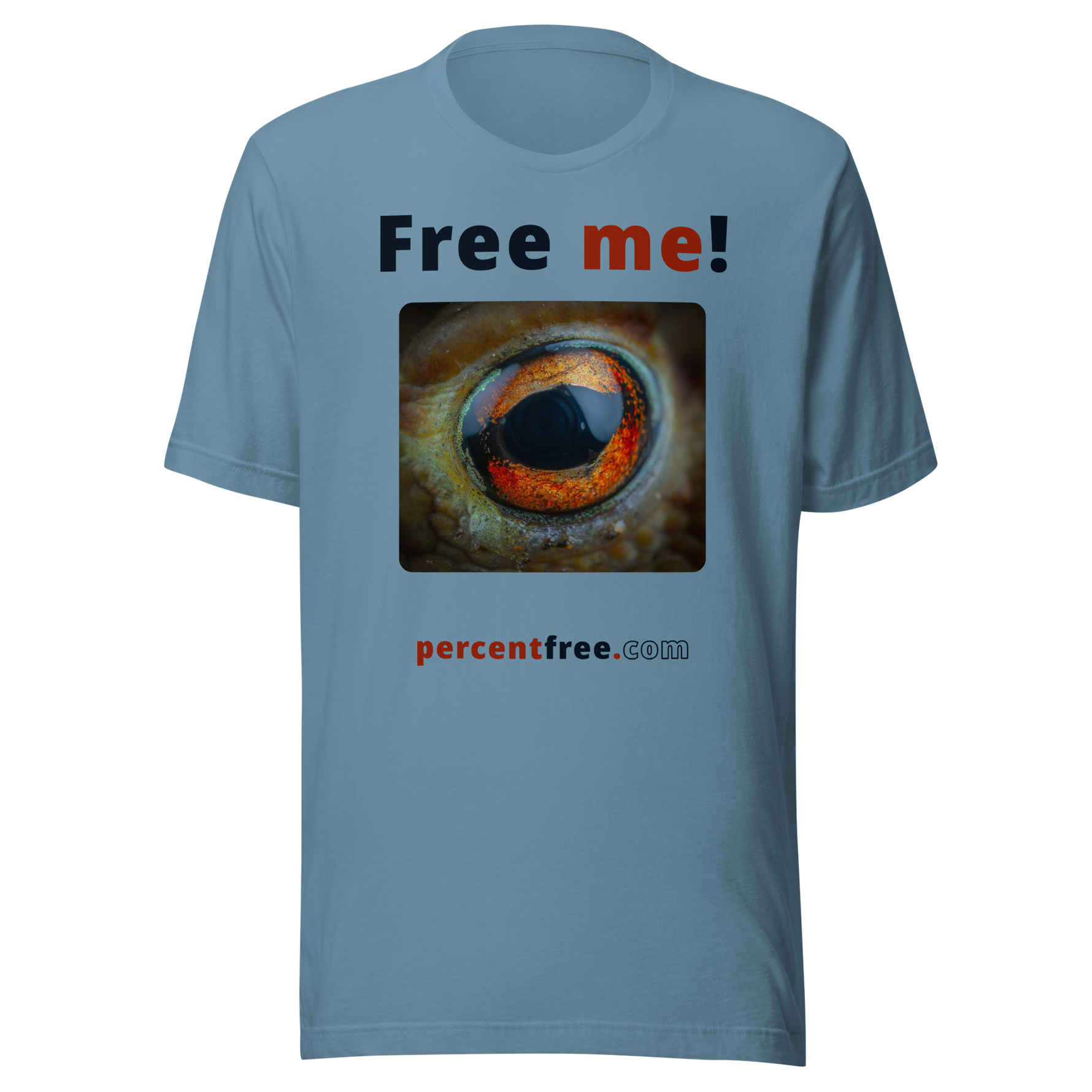 Free me! - frog eye - Unisex Freedom T-shirt 