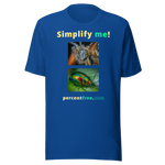 Unisex Simple T-shirt - Simplify me! - insect covered with dew - dogbane beetle 