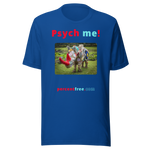 Unisex Psychology T-shirt - Psych me! - rhinoceros artwork made of recycled materials 