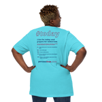 Unisex Front-and-Back Today T-shirt - Today me! - cassowary - 