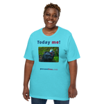 Unisex Front-and-Back Today T-shirt - Today me! - cassowary - 