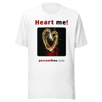 Heart me! sparkler heart freedom T-shirt 
