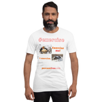 Exercise me! - king eider floating - I exercise. - king eider taking off - unisex freedom T-shirt 