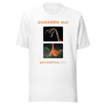 Unmeddle me! - scarlet tanager claw - duck foot - unisex freedom T-shirt 