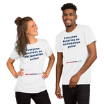 Everyone deserves an exclamation point! - Unisex Freedom T-shirt 