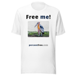 Free me! - marabou stork - Unisex Freedom T-shirt 