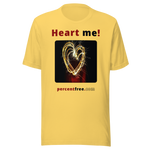 Heart me! sparkler heart freedom T-shirt 