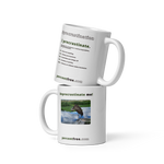 Procrastination Coffee Mug - Unprocrastinate me! - limpkin preening - 